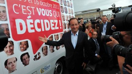 François Hollande avant la primaire du PS (AFP)