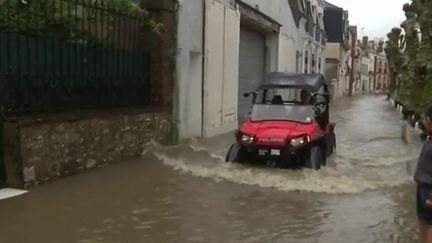 Intempéries : les pompiers au secours des habitants