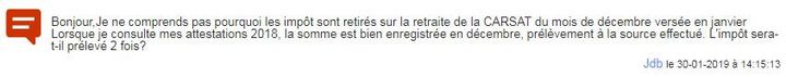 Question posée dans notre appel à témoignages.&nbsp; (FRANCEINFO)