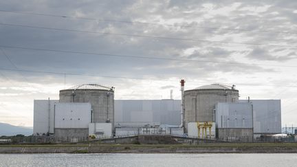 La centrale nucléaire de Fessenheim (Haut-Rhin), le 26 juin 2020. (SEBASTIEN BOZON / AFP)