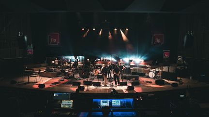 Les répétitions au studio 104 de la Maison de la Radio, à Paris. (FRANCEINFO / RADIOFRANCE)