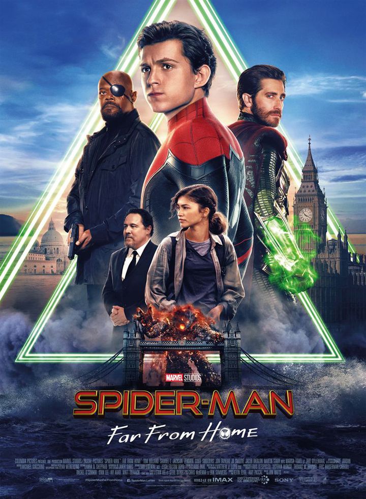 L'affiche de "Spider Man : Far From Home" de John Watts (Sony Pictures Releasing France)