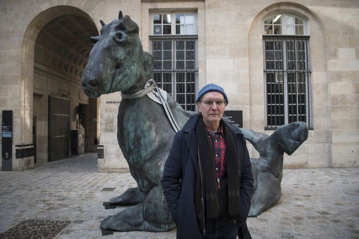 Thomas Schütte à la Monnaie de Paris, en février 2019
 (Eric Feferberg / AFP)