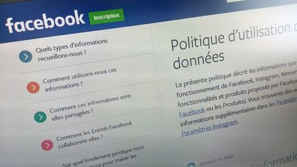 Capture d'écran d'une page Facebook. (OLIVIER BENIS / FRANCEINFO / RADIOFRANCE)