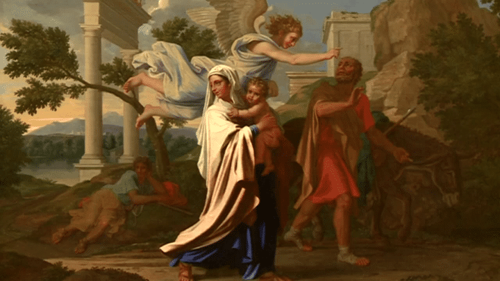 "La fuite en Egypte", le premier tableau de Nicolas Poussin acquis par le musée lyonnais
 (France 3 Rhône-Alpes)