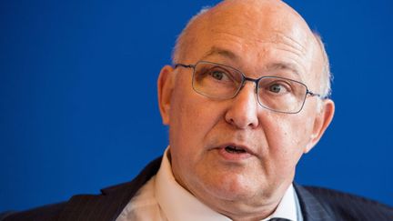 &nbsp; (Michel Sapin confirme l'objectif des 1 % de croissance © Maxppp)