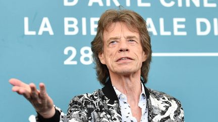 Mick Jagger au festival du film de Venise, en septembre 2019. (ALBERTO PIZZOLI / AFP)