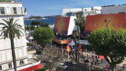 Le Palais des festivals, Cannes, le 14 mai 2019 (Lorenzo Ciavarini Azzi - Franceinfo Culture)