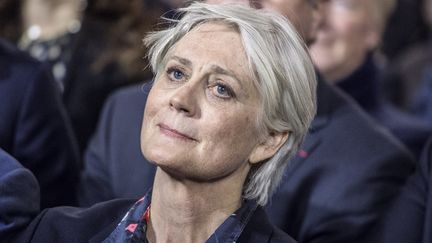 Penelope Fillon assiste à un meeting de son mari, François Fillon, le 29 janvier 2017 à Paris. (HAMILTON / REA)