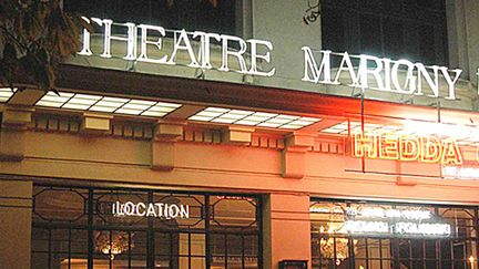 Le théâtre Marigny est fermé depuis l'été 2013
 (BENAROCH/SIPA)