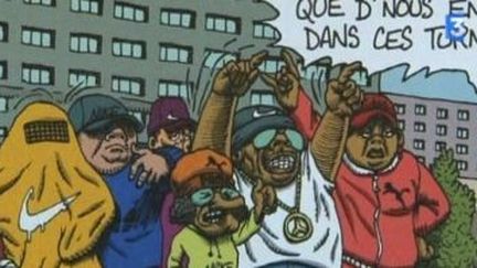 Cité d&#039;la balle: la banlieue en BD selon Relom
 (Culturebox)