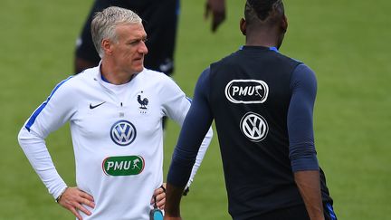 Didier Deschamps, photographié ici le 21 juin à Clairefontaine (Yvelines), est dans l'expectative avant les huitièmes de finale de l'Euro (FRANCK FIFE / AFP)