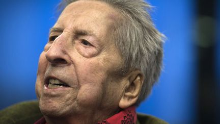 Henri Dutilleux fête ses 97 ans à Paris (22 janvier 2013)
 (Joël Saget / AFP)