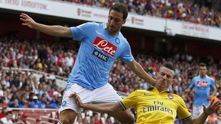 Gonzalo Higuain Naples (IAN KINGTON / AFP)