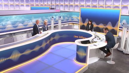 Le plateau des informés du matin du jeudi 11 juillet. (FRANCEINFO / RADIO FRANCE)