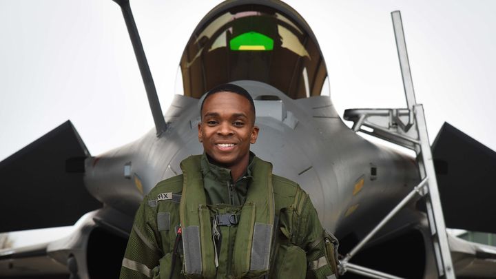 Enzo Lefort, champion olympique et sergent dans l'Armée de l'air et de l'espace (Ministère des Armées)