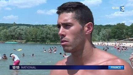 Noyade : dans les Yvelines, le champion Jordan Coelho sensibilise les vacanciers