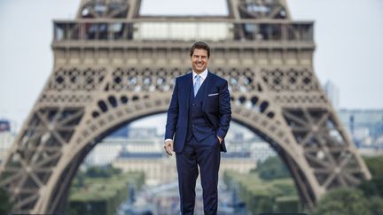 Ce nouveau volet des aventures d'Ethan Hunt, alias Tom Cruise, a un fort accent tricolore. (CHRISTOPHE PETIT TESSON / EPA)