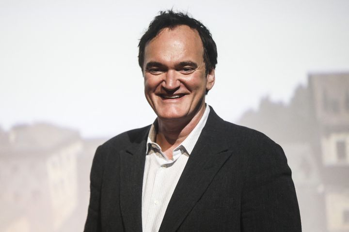 Quentin Tarantino lors de la cérémonie de clôture du Energa Cameraimage International Film Festival, en Pologne.&nbsp; (BEATA ZAWRZEL / NURPHOTO / AFP)