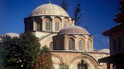 Le musée Kariye en 2004, anciennement église Saint-Sauveur in Chora. (KERIBAR/SIPA)