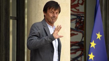 Nicolas Hulot à l'Elysée le 22 août 2018. «L'Europe ne gagnera que si l'Afrique gagne», a-t-il déclaré sur France Inter le 28 août 2018. (BERTRAND GUAY / AFP)