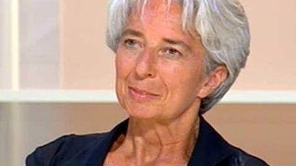 Christine Lagarde, ministre de l'Economie et des Finances