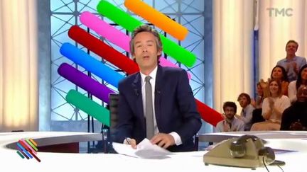 Capture d'écran de l'émission "Quotidien", diffusée le 12 septembre 2016, sur TMC. (TMC)