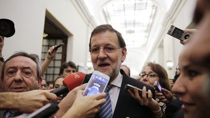 Le Premier ministre espagnol, Mariano Rajoy, répond à des journalistes à Madrid le 27 novembre 2014. A quand remonte le nom «Rajoy»? (REUTERS - Andrea Comas)