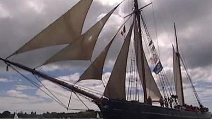 Plus de 1 000 voiliers paradent dans le Golfe du Morbihan