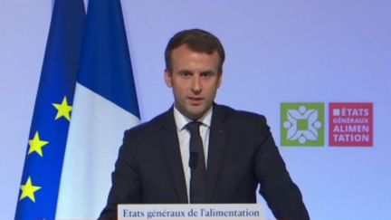 États généraux de l’alimentation : Emmanuel Macron s'engage à légiférer pour mieux rémunérer les agriculteurs