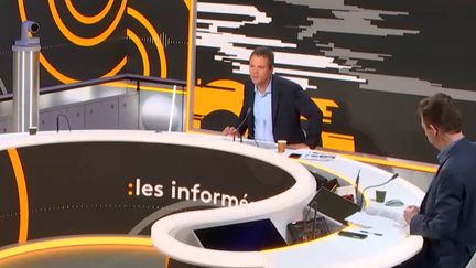 Le plateau des Informés du matin de franceinfo, mardi 1er février 2021. (FRANCEINFO / RADIO FRANCE)