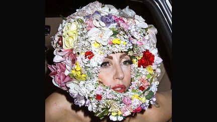 Lady Gaga à la Fashion Week le 16 septembre 2012.
 ( Nikos Vinieratos / Rex /REX/SIPA)