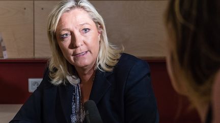 &nbsp; (La présidente du FN va faire appel de la décision de justice en faveur de son père © MaxPPP)