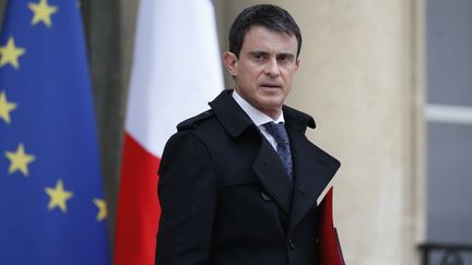 Le Premier ministre, Manuel Valls, à l'Elysée, à Paris, le 19 mars 2016. (CHARLES PLATIAU / REUTERS)