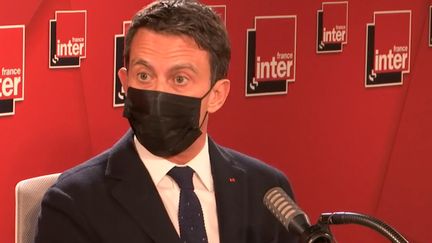 Manuel Valls, le 22 mars 2021. (FRANCE INTER / RADIO FRANCE)