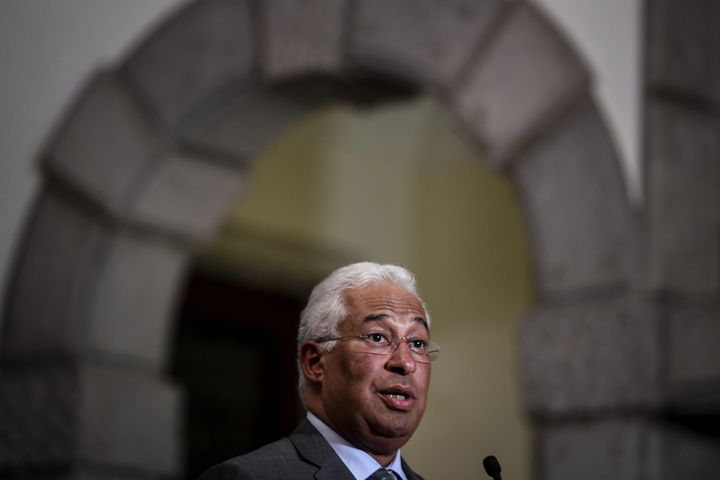 Le Premier ministre portugais, Antonio Costa, à Lisbonne le 8 octobre 2019 (PATRICIA DE MELO MOREIRA / AFP)