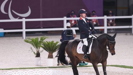 Lee Pearson, le 30 août 2024 à Tokyo. (YOMIURI/AFP)