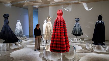 Exposition Alaïa à Londres, mai 2018
 (Tolga Akmen / AFP)