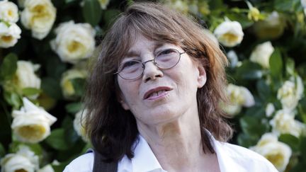 Jane Birkin au jardin des Tuileries, &agrave; Paris, le 4 juin 2015. (FRANCOIS GUILLOT / AFP)