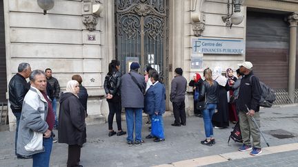 Le centre des impôts Sadi Carnot à Marseille est fermé vendredi 8 novembre. (OLIVIER MARTOCQ / RADIO FRANCE)