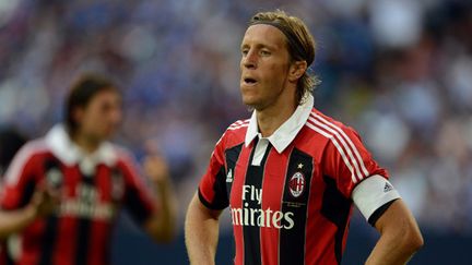 Massimo Ambrosini sous les couleurs de l'AC Milan (PATRIK STOLLARZ / AFP)