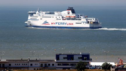 &nbsp; (L'autorité britannique de la concurrence interdit à My Ferry Link (ex-compagnie SeaFrance), qui loue ses bateaux à Eurotunnel, d'opérer depuis le port de Douvres © Maxppp/Jean-Pierre Brunet)