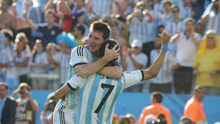 Lionel Messi et Angel Di Maria