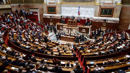 L'h&eacute;micycle de l'Assembl&eacute;e nationale, le 26 juin 2012. (ERIC FEFERBERG / AFP)