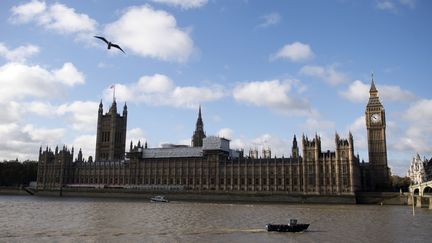 Le palais de Westminster, abritant les deux&nbsp;Chambres du Parlement britannique.&nbsp; (JUSTIN TALLIS / AFP)