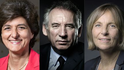 Les trois ministres MoDem du gouvernement Philippe 1 sont soupçonnés d'avoir employé de manière fictive des salariés du parti au Parlement européen.&nbsp; (JOEL SAGET / AFP)