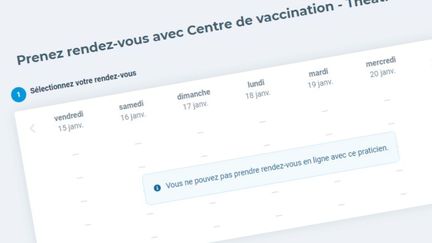 La prise de rendez-vous pour se faire vacciner contre le Covid-19 est loin d'être chose facile. (CAPTURE D’ÉCRAN SANTE.FR)