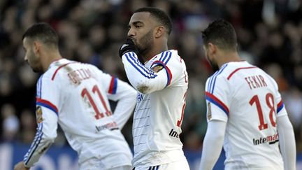 Le buteur lyonnais Alexandre Lacazette