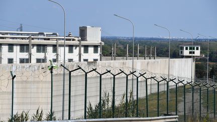 La maison d'arrêt de&nbsp;Villeneuve-les-Maguelones, près de Montpellier, le 26 mars 2020 (illustration). (PASCAL GUYOT / AFP)