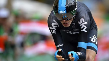 Christopher Froome (Sky) a mis fin à une disette qui durait depuis février. (FABRICE COFFRINI / AFP)